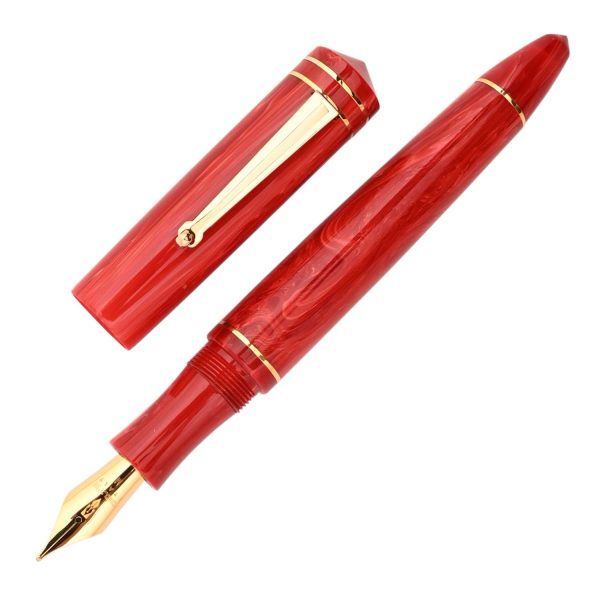 Delta Write Balance Fountain Pen - Red GT Fashion