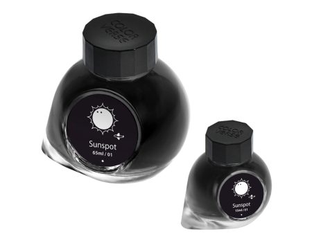 Colorverse Spaceward Sunspot Ink Bottle, Black - 65ml + 15ml Online Hot Sale